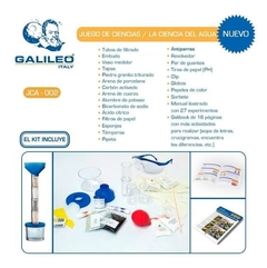 Juego De Ciencias La Ciencia Del Agua Galileo - comprar online