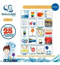 Juego De Ciencias La Ciencia Del Agua Galileo - El Arca del Juguete