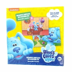 Puzzle Reversible Las Pistas De Blue 6 Pz