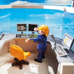 Aeropuerto con Torre de Control Playmobil - El Arca del Juguete