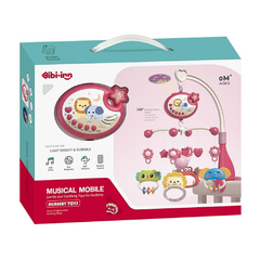 Cunero Proyector Musical Rosa