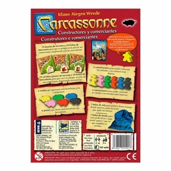 Carcassonne Expansión Constructores Y Comerciantes - comprar online