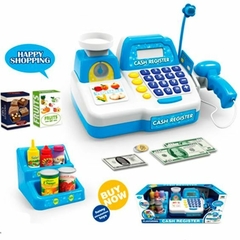 Caja Registradora Azul Con Luz Y Sonido - El Arca del Juguete