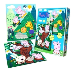 Puzzle Peppa Pig X 2 Rompecabezas 24 Y 36 Piezas