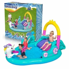 Pileta Inflable Unicornio Bestway Parque Acuático en internet