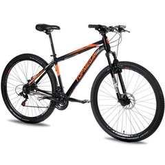 Bicicleta MTB TopMega Regal R29 21 Vel Talle M (Naranja)
