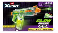 Pistola X-Shot Glow Hyper Gel Motorizada Nightmare