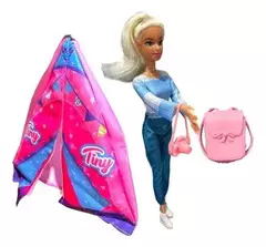 Muñeca Tiny de Campamento en internet