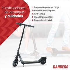 Imagen de Monopatin Electrico Scooter Sct-102 Randers