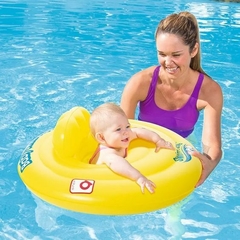 Asiento Inflable Redondo Para Bebés Triple Anillo Bestway en internet