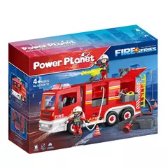 Camión Bomberos Con Luz Y Sonido Power Planet