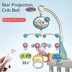 Cunero Proyector Musical Azul - comprar online