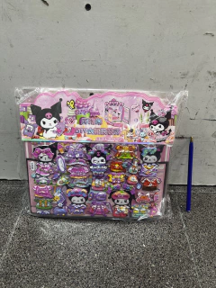 Un paquetes x10 Pegatinas 22x24 tridimensionales de doble capa paquetes x10双层烫金贴纸 - comprar online