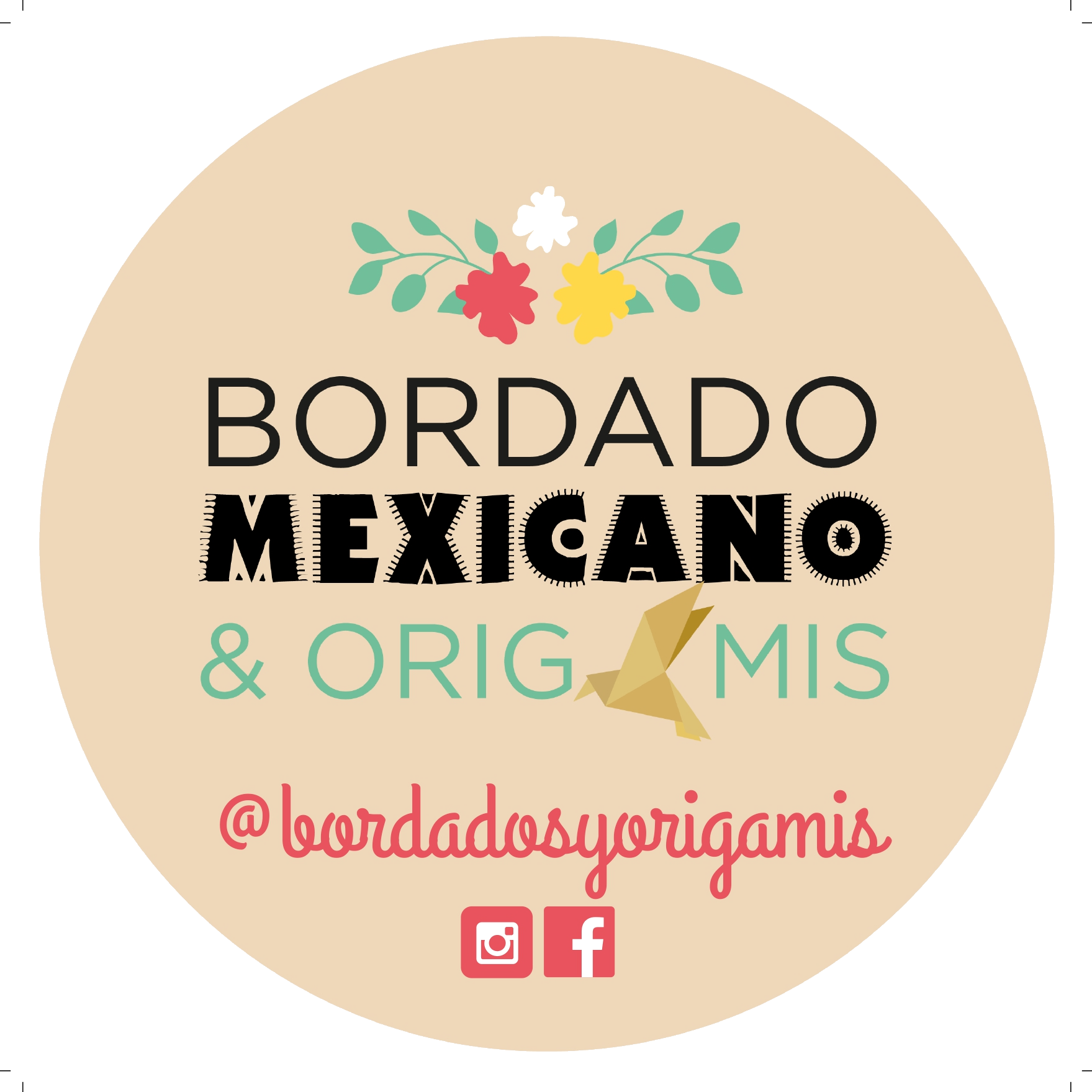 Bordado Mexicano y Origami