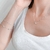 Pulseira Cadeado Longo Com Bolinhas 3mm na internet