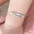 Pulseira Infantil Chapinha Oval Lisa Com Nome - loja online