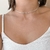 Colar Choker Cadeado Longo 2,5mm - Ravenalla Pratas