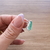 Brinco Gota Grande Verde Tiffany - loja online