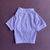 Playera básica estrellas lila