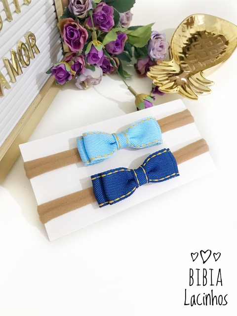 Faixinhas Baby Jeans