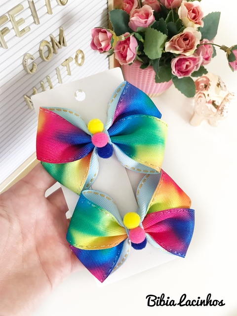 Par Laços Tie Dye