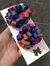 Par de pompons coloridos - comprar online