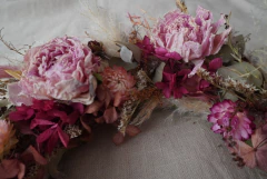 Corona Peonia - CHAL-CHAL flores