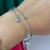 Pulseira lua aço - comprar online