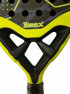 Paleta de padel importada Vinex Advance 100% CARBONO - comprar online