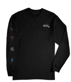 Manga Longa - Respect the Locals - loja online