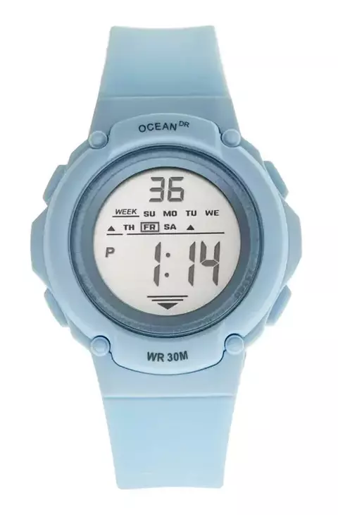 Reloj Digital OCEAN DR Crono Alarma, Caballero, Resistente 3 ATM (D21*1500) - comprar online