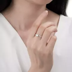 Anillo de compromiso de plata 925 en internet
