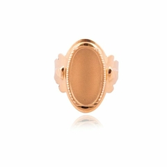 Anillo sello Cleopatra de Oro 18k - A537 3,50g