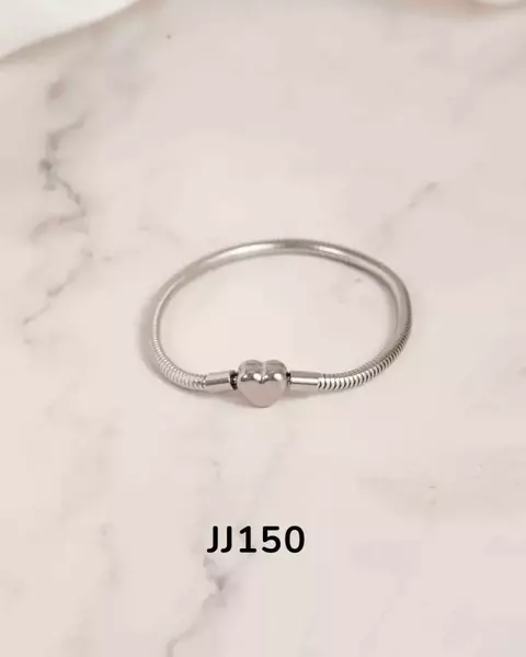 Pulsera Pandora Acero quirúrgico, cierre corazon (D14*1500)