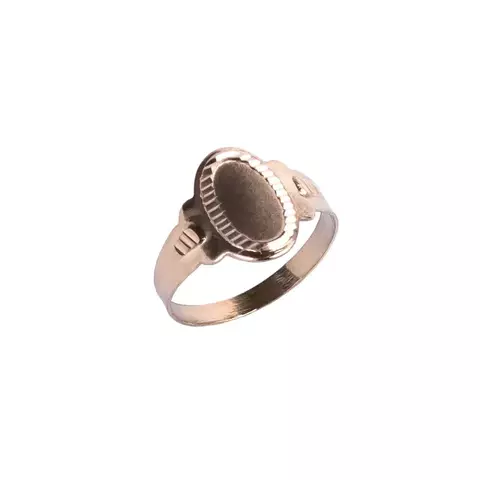 Anillo sello Cleopatra de Oro 18k - A536 - comprar online
