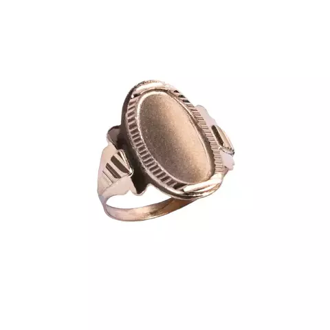 Anillo sello Cleopatra de Oro 18k - A537 3,50g - comprar online