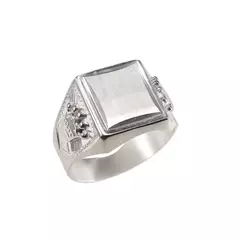 Anillo de Plata Sello (A816P)