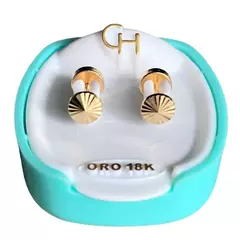 Aros abridores bebe Oro 18k Marca CH. Facetado - comprar online