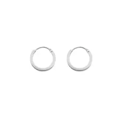 Aros argollitas de plata 925 12mm - 0,85g
