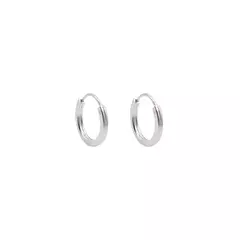 Aros argollitas de plata 925 12mm - 0,85g - comprar online