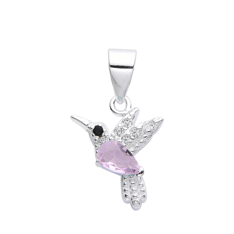 Dije Plata 925, Colibrí con cubics - 1,30g - comprar online