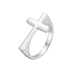 Anillo Plata 925, cruz - 3,60g