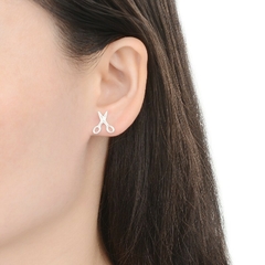 Aros Plata 925, modelo tijera - 1,60g en internet