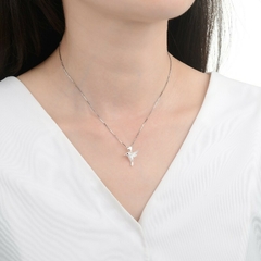 Dije Plata 925 Colibrí. Con cubics - comprar online