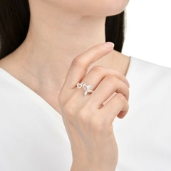 Anillo Plata 925, Colibrí (regulable) - 2,50g - comprar online