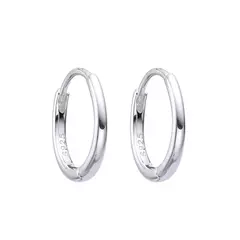 Aros argollitas de plata 925 10mm - 0,70g - comprar online