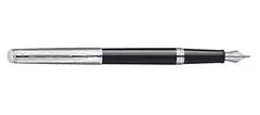 Pluma Waterman Hémisphère Deluxe Laca Negra y Paladio - comprar online