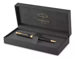 Bolígrafo Parker Sonnet Matte Negra GT BP (G87920) - Joyería Valentino di Sassari