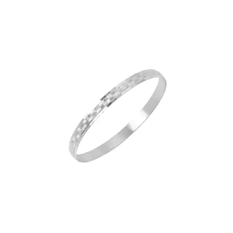 Pulsera Esclava de Plata 925 modelo Labrado y Facetado (L142) - comprar online