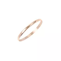 Pulsera Esclava de Oro 18k Bombe maciza - 6mm - comprar online